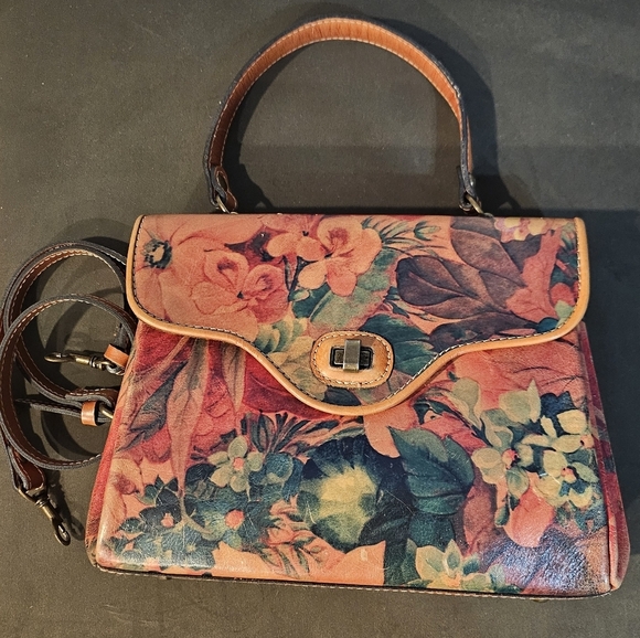 Patricia Nash Handbags - Patricia Nash Verga Frame Satchel